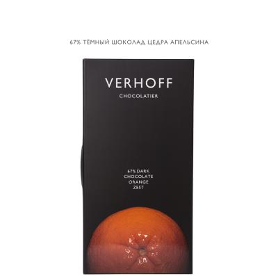 67% шоколад с цедрой апельсина