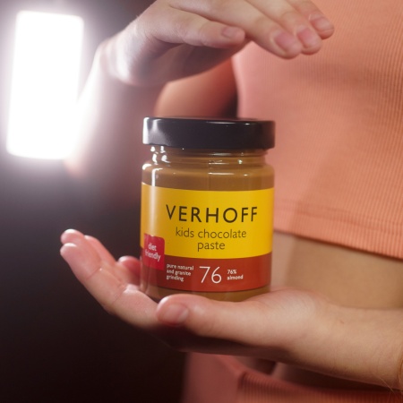 Ореховая миндальная паста детский шоколад с татарской гречихой без белого сахара  купить в интернет-магазине VERHOFF