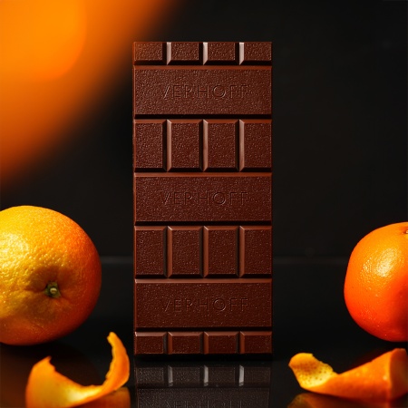 67% шоколад с цедрой апельсина из какао-бобов Вьетнам