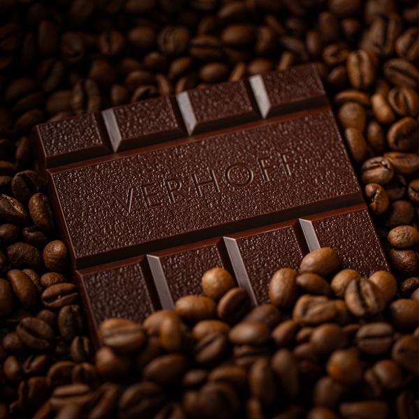 Экстра-темный 77% шоколад с кофе из какао-бобов Венесуэла