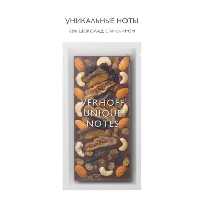 66% шоколад с инжиром