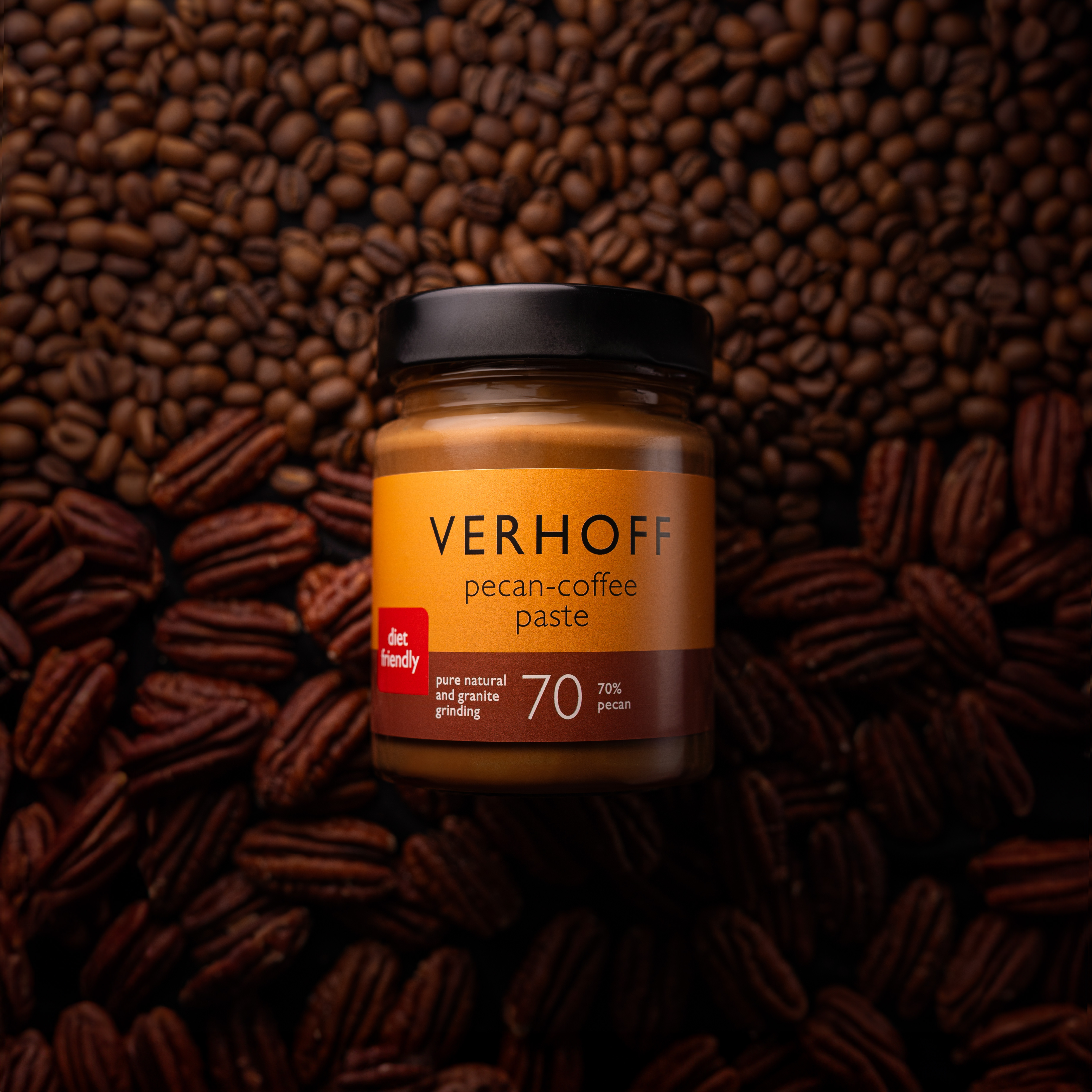 Паста с орехом пекан без белого сахара купить в интернет-магазине VERHOFF