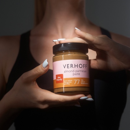 Ореховая миндальная паста с пармезаном без белого сахара купить в интернет-магазине VERHOFF 