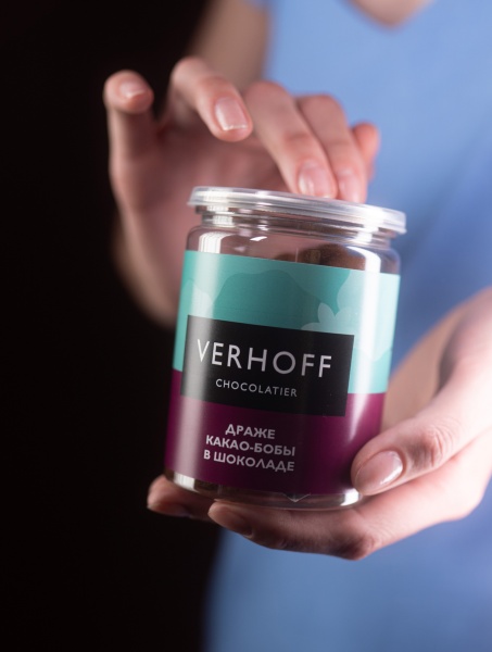 Драже какао-бобы в шоколаде купить в интернет-магазине VERHOFF